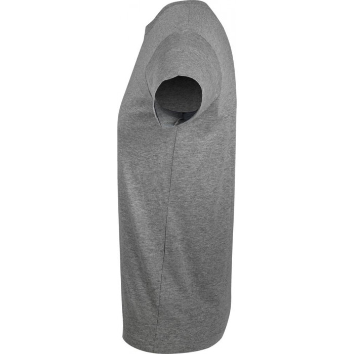 Футболка мужская приталенная Regent Fit 150 серый меланж, размер XXL