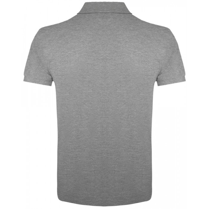 Рубашка поло мужская Prime Men 200 серый меланж, размер 5XL