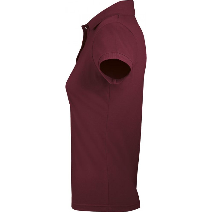 Рубашка поло женская Prime Women 200 бордовая, размер XXL
