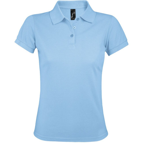 Рубашка поло женская Prime Women 200 голубая, размер XXL