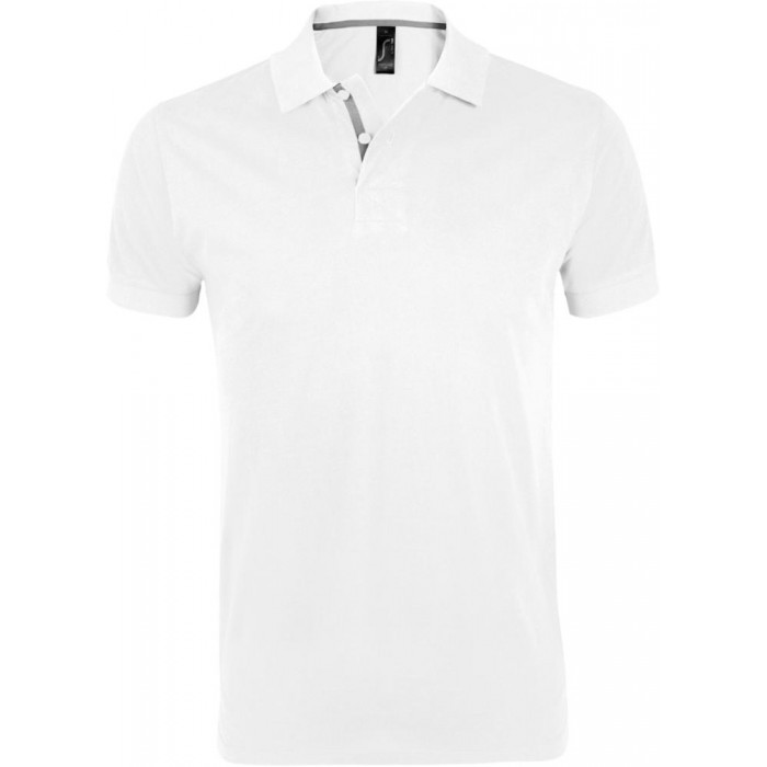 Рубашка поло мужская Portland Men 200 белая, размер XXL