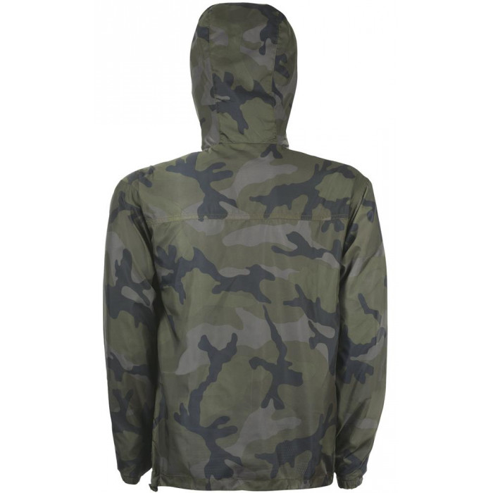 Ветровка Skate камуфляж с синим, размер XS