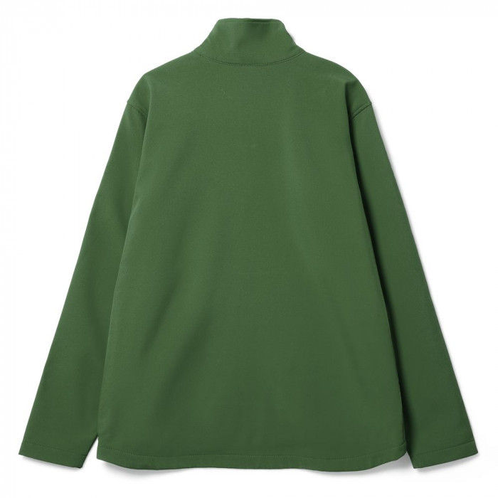 Куртка софтшелл мужская Race Men, темно-зеленая, размер XXL