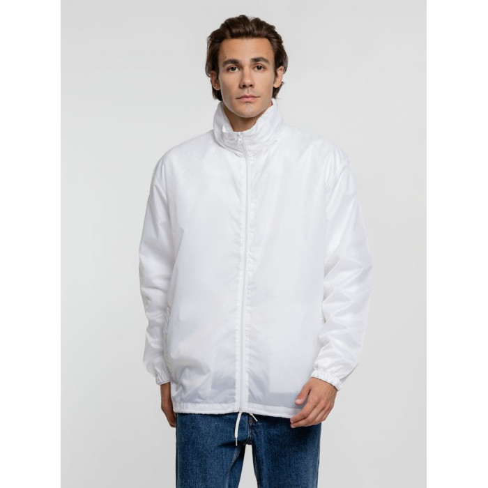 Ветровка унисекс Shift белая, размер XXL