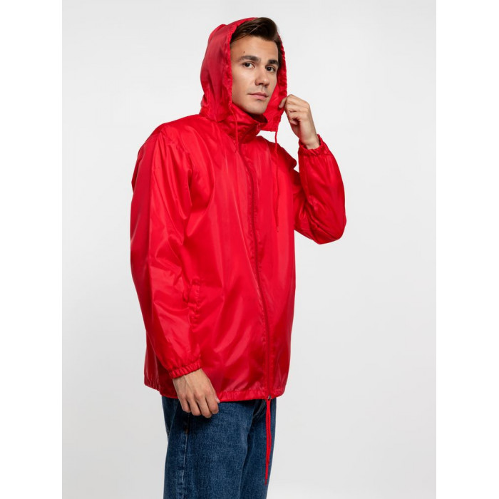 Ветровка унисекс Shift красная, размер 3XL