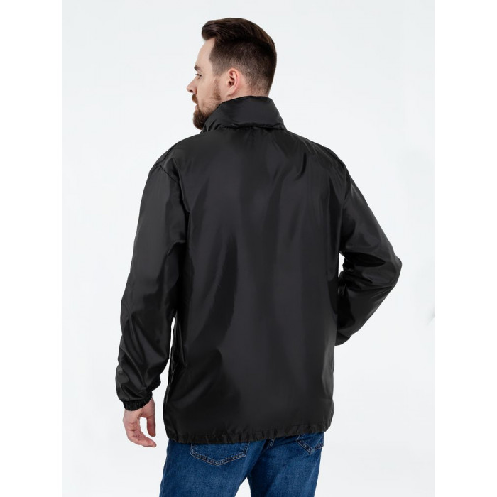 Ветровка унисекс Shift черная, размер 3XL