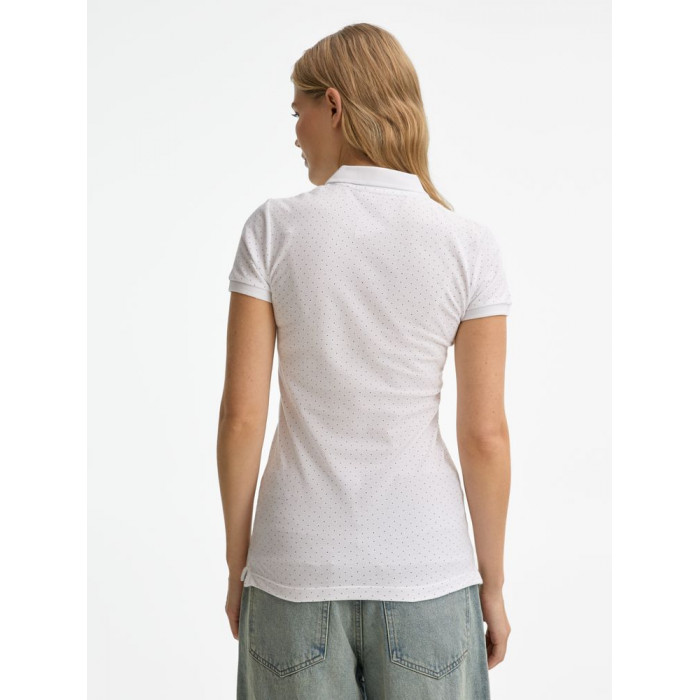 Рубашка поло женская Brandy Women белый/темно-синий, размер XXL