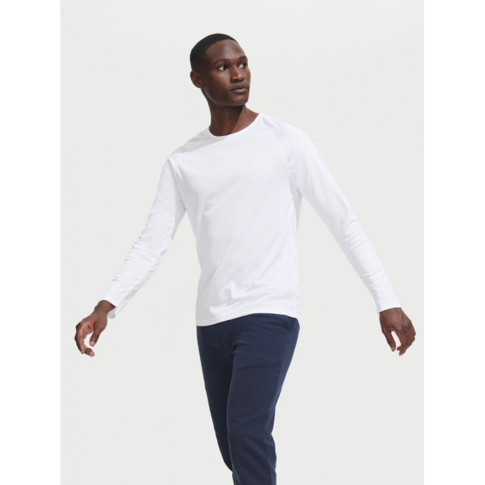 Футболка с длинным рукавом Sporty LSL Men красная, размер XXL