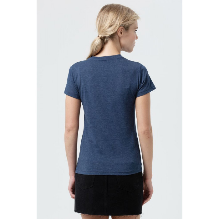 Футболка женская Regent Fit Women синий меланж, размер XXL