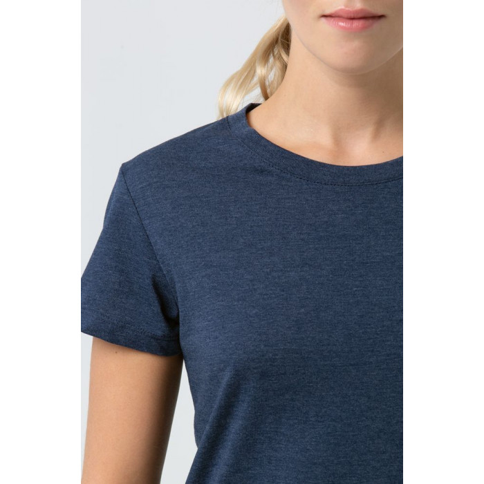 Футболка женская Regent Fit Women синий меланж, размер XXL