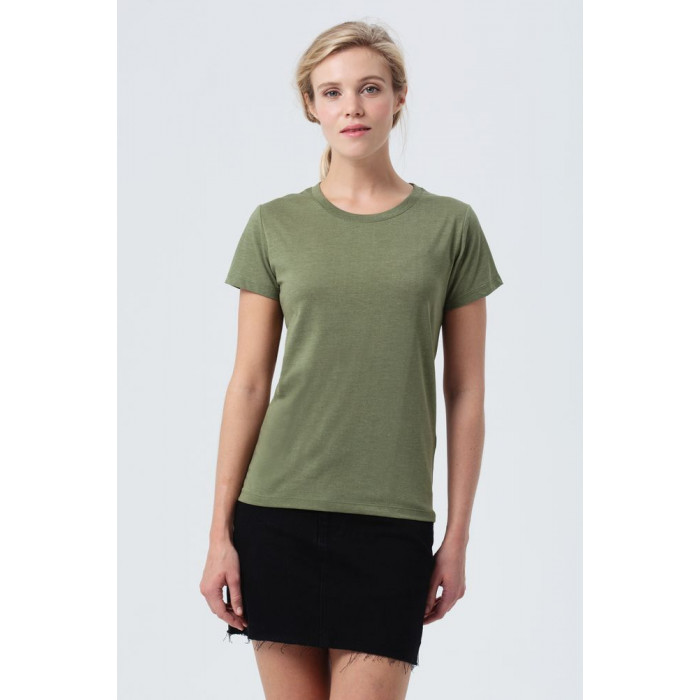 Футболка женская Regent Fit Women меланж хаки, размер XXL