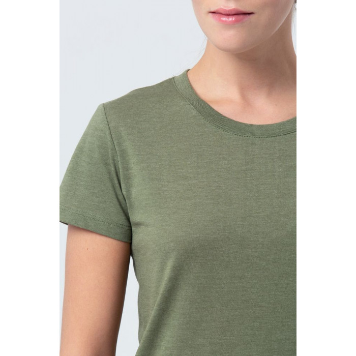 Футболка женская Regent Fit Women меланж хаки, размер XXL