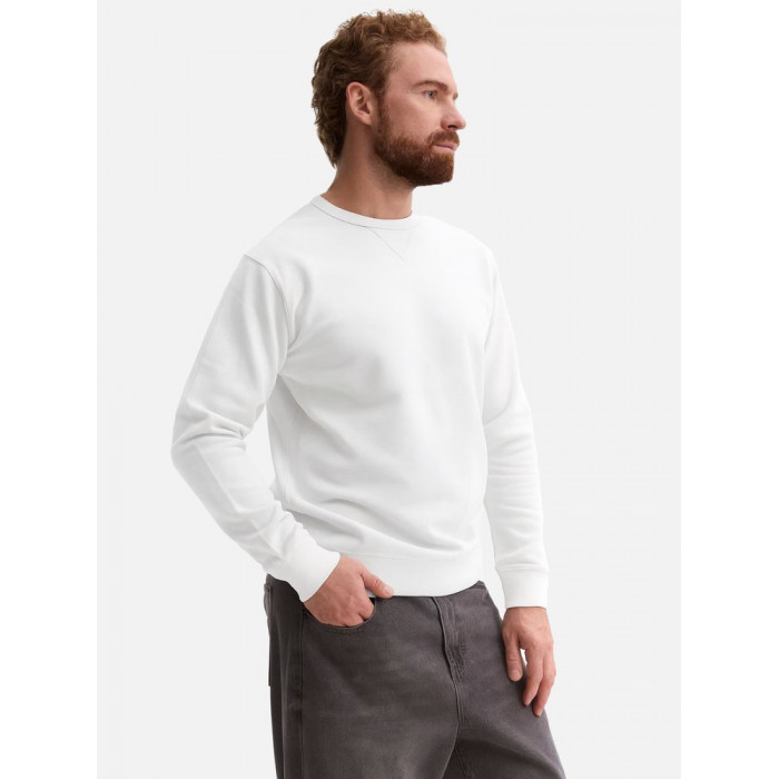 Толстовка унисекс Sully белая, размер XXL