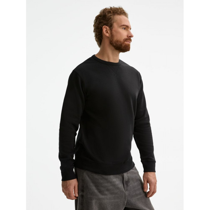 Толстовка унисекс Sully черная, размер XXL