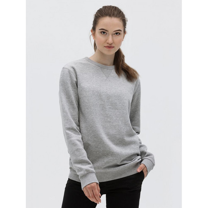 Толстовка унисекс Sully, серый меланж, размер 3XL