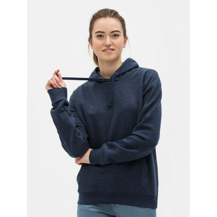 Толстовка унисекс Spencer синий меланж, размер XXL