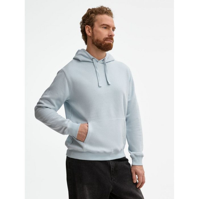 Толстовка унисекс Spencer, голубая, размер XXL
