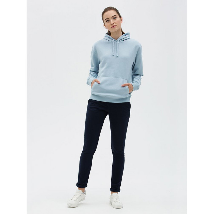 Толстовка унисекс Spencer, голубая, размер XXL