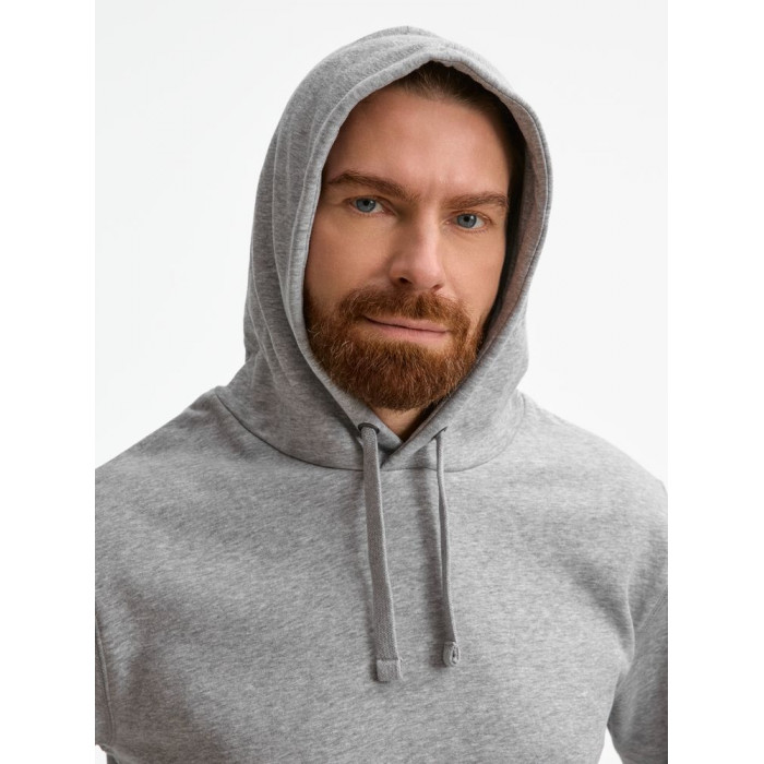 Толстовка унисекс Spencer серый меланж, размер XXL