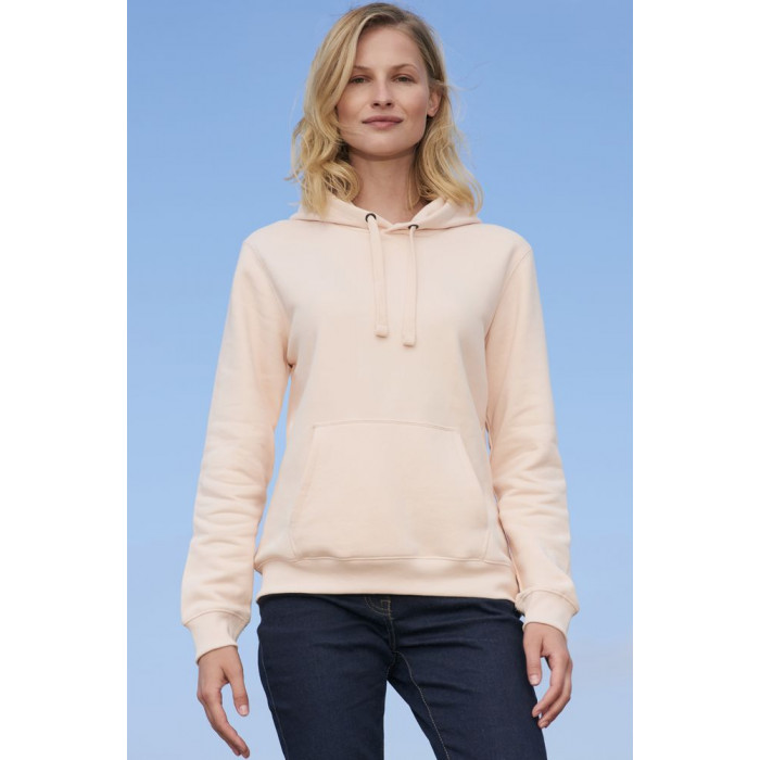 Толстовка женская Spencer Women, розовая, размер XXL