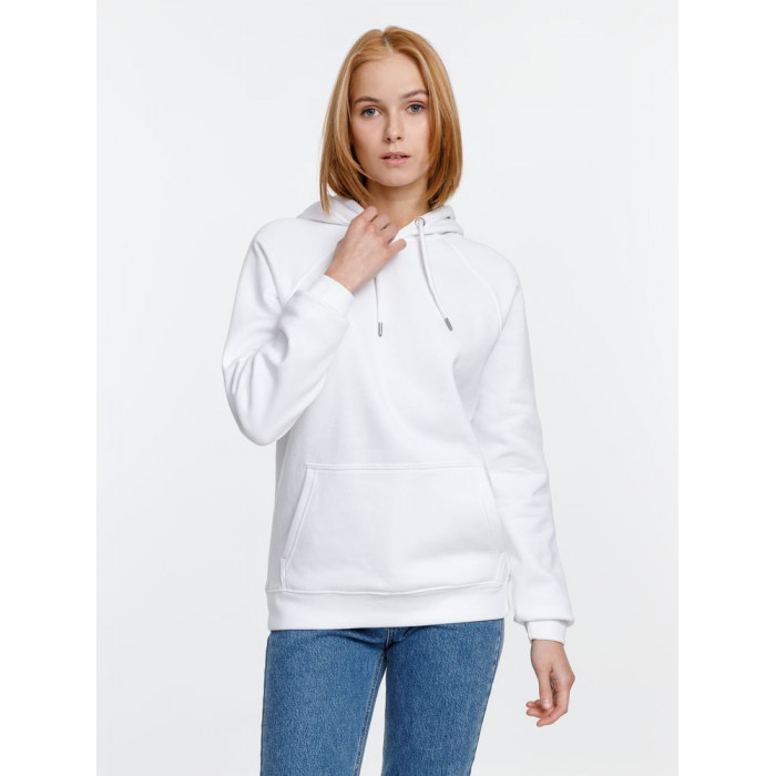 Толстовка унисекс Stellar, белая, размер XXL