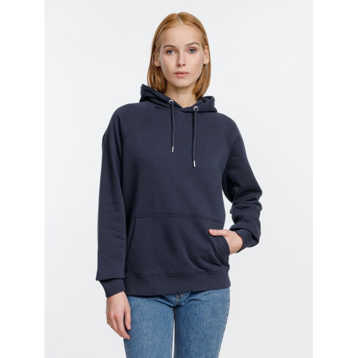 Толстовка унисекс Stellar, темно-синяя, размер XXL