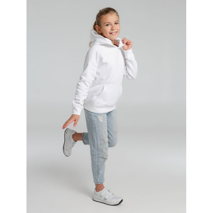 Толстовка детская Stellar Kids, белая, на рост 130-140 см (10 лет)
