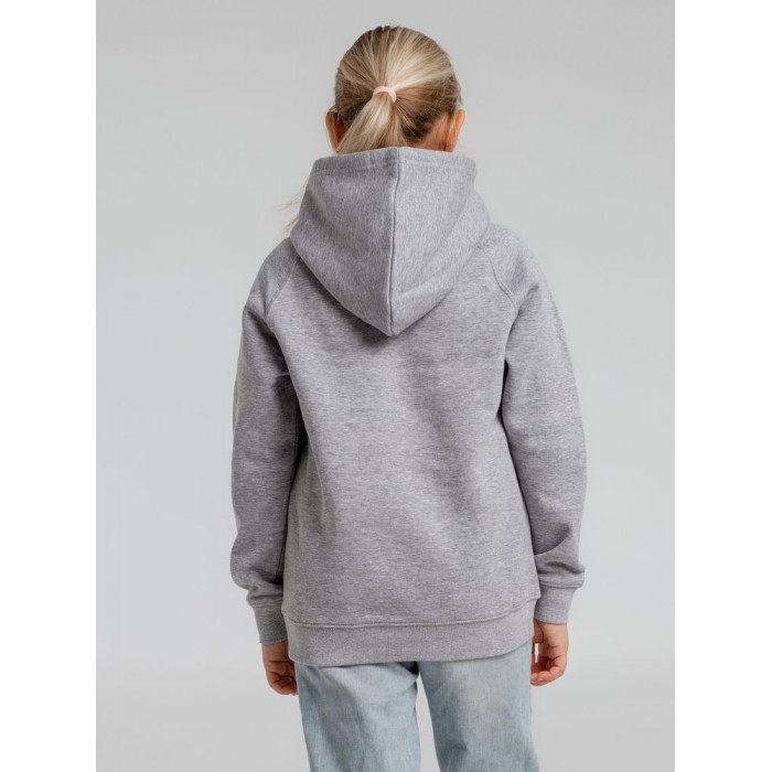 Толстовка детская Stellar Kids, серый меланж, на рост 130-140 см (10 лет)