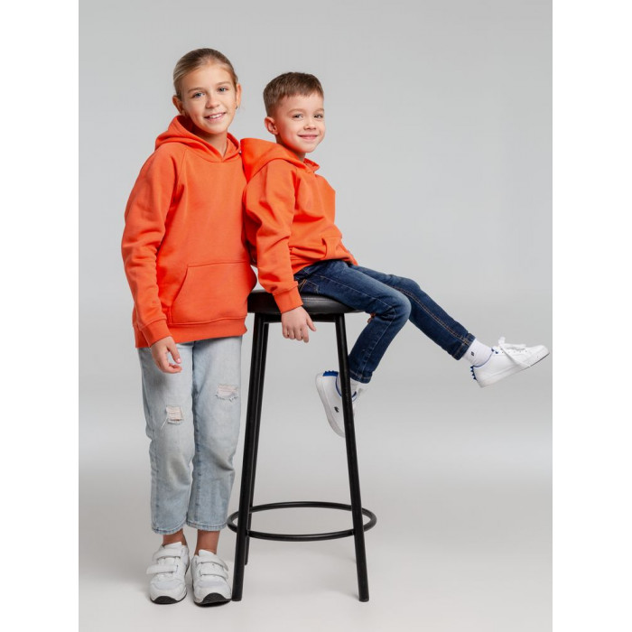 Толстовка детская Stellar Kids, оранжевая, на рост 130-140 см (10 лет)