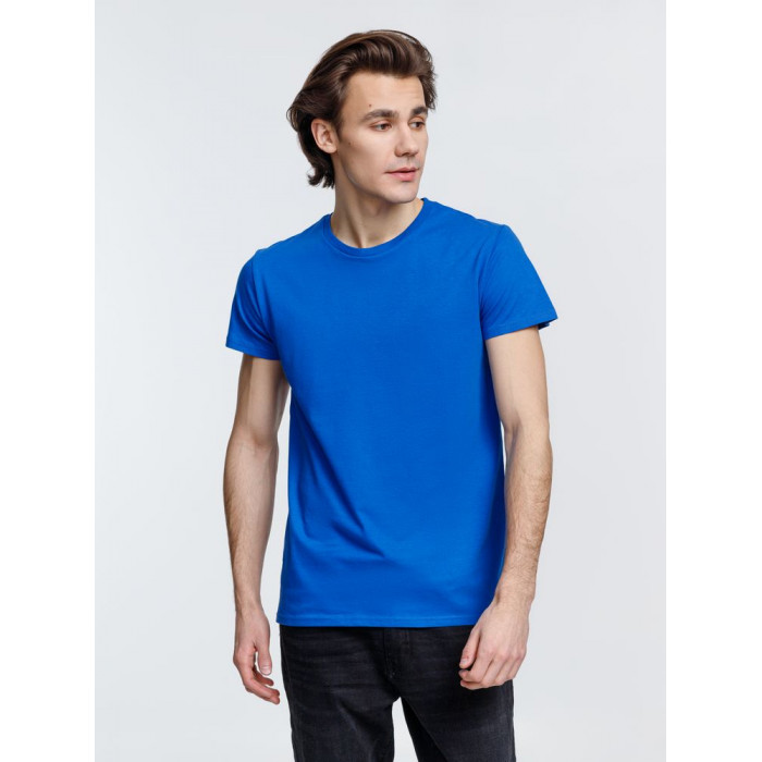 Футболка мужская Crusader Men, ярко-синяя, размер 4XL