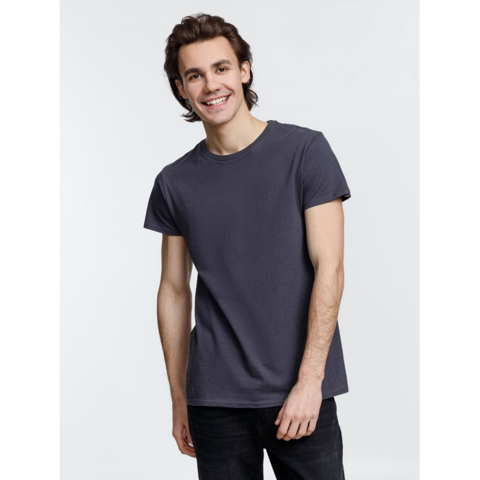 Футболка мужская Crusader Men, темно-серая (графит), размер 3XL