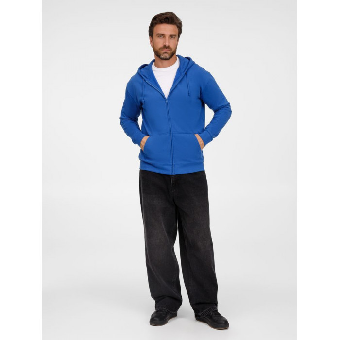 Толстовка унисекс Carter, ярко-синяя (royal), размер XXL