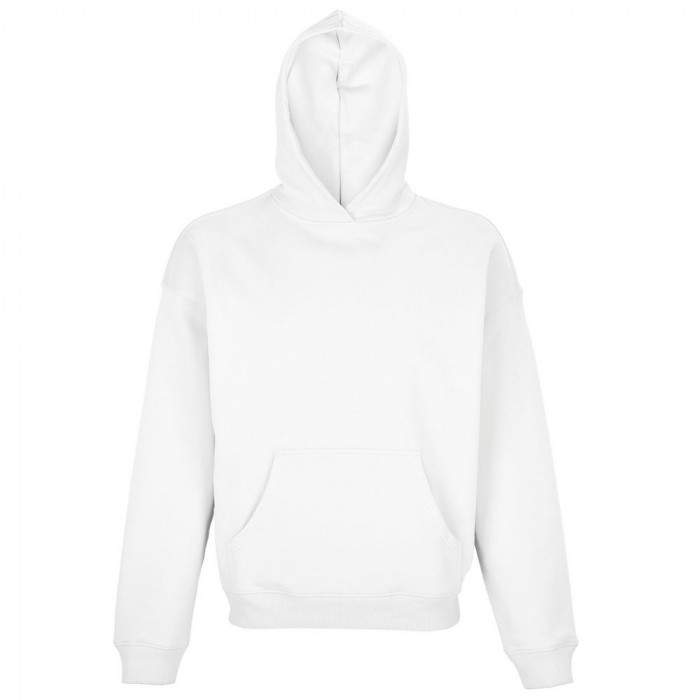 Худи унисекс Connor, белое, размер XXL