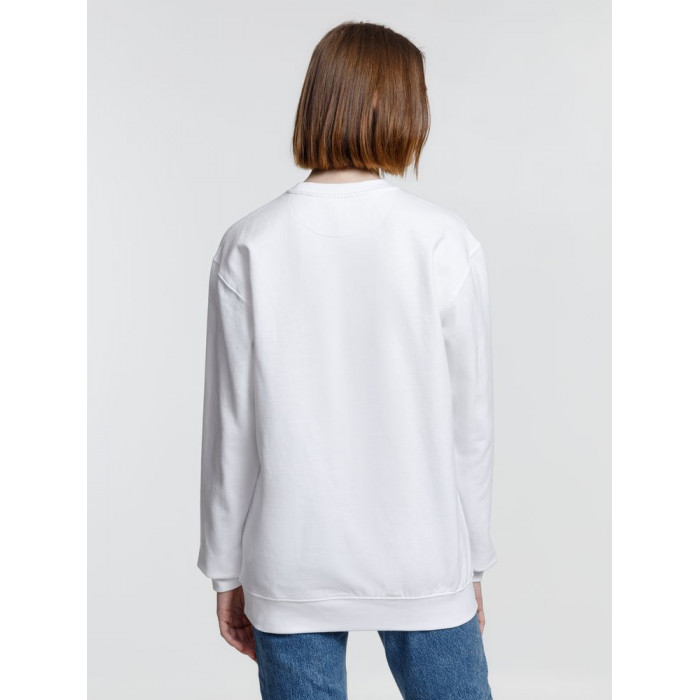 Свитшот унисекс Columbia, белый, размер 5XL
