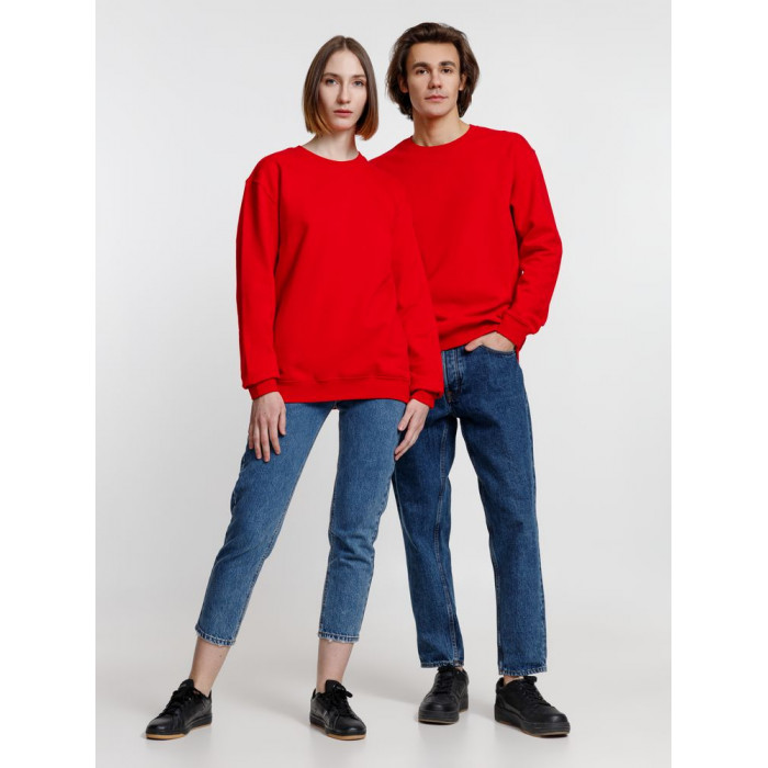 Свитшот унисекс Columbia, красный, размер 3XL