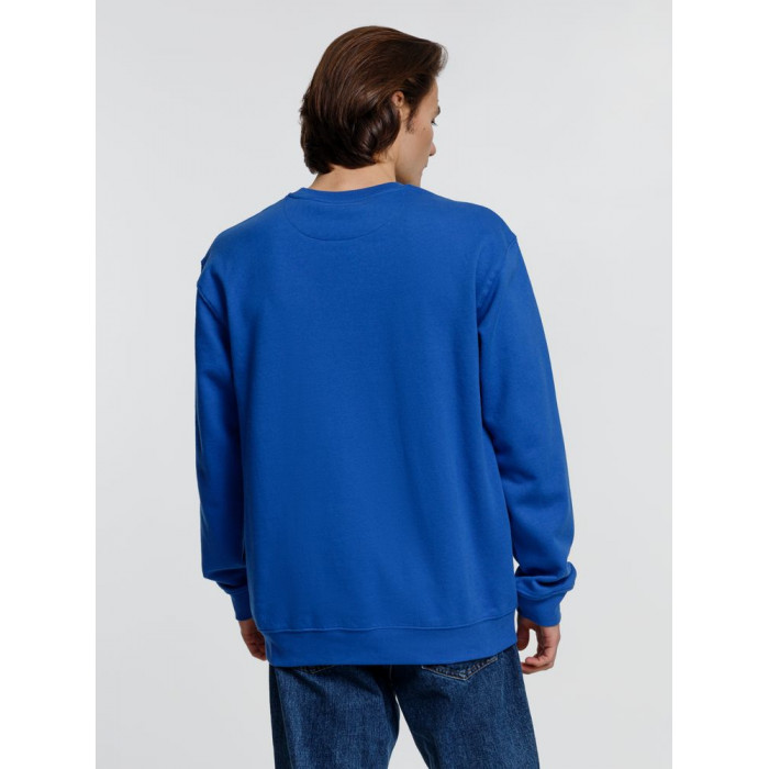 Свитшот унисекс Columbia, ярко-синий, размер 5XL