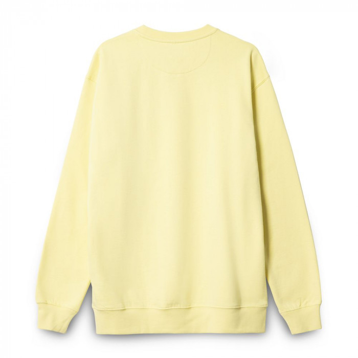 Свитшот унисекс Columbia, светло-желтый, размер 3XL