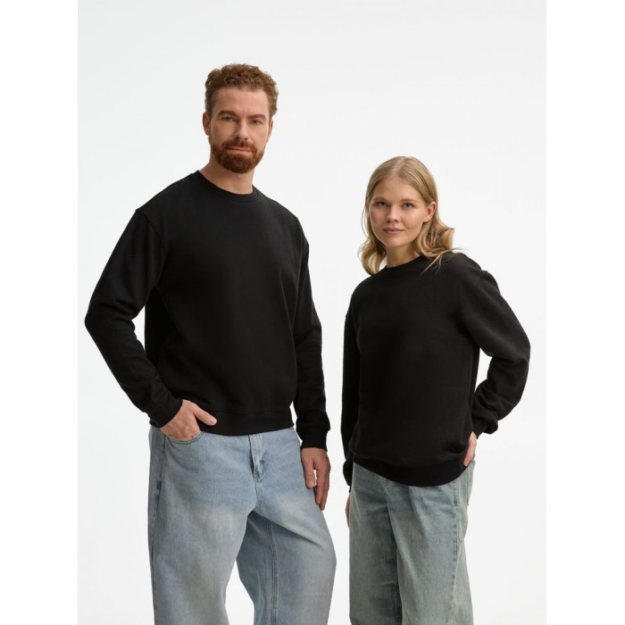 Свитшот унисекс Columbia, черный, размер XS