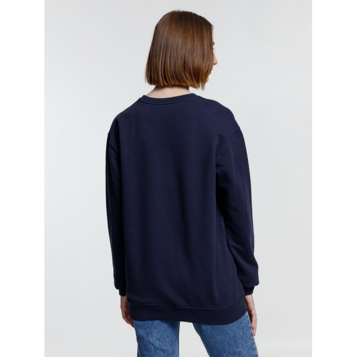 Свитшот унисекс Columbia, темно-синий, размер 5XL