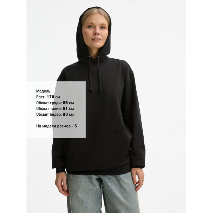 Худи унисекс Condor, черное, размер 5XL