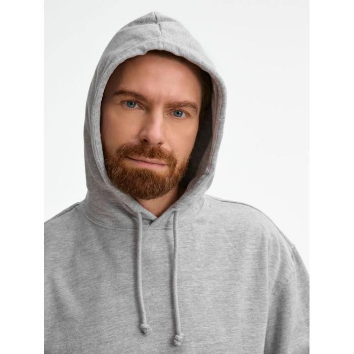 Худи унисекс Condor, серый меланж, размер 5XL