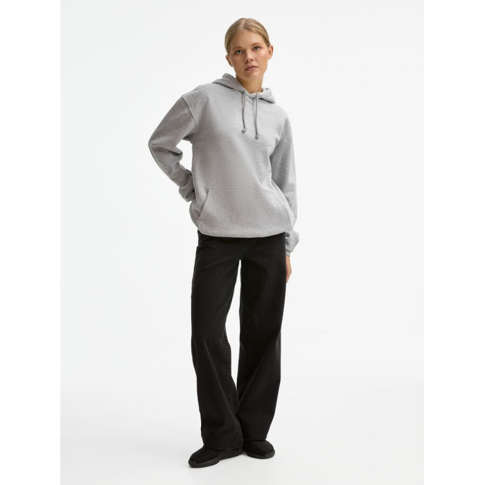 Худи унисекс Condor, серый меланж, размер 5XL