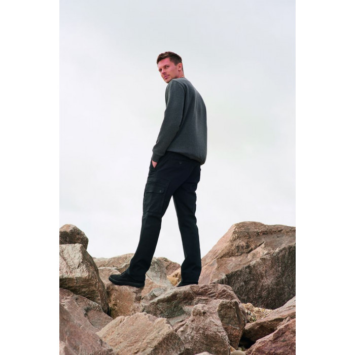 Брюки мужские Docker, темно-серые, размер 62