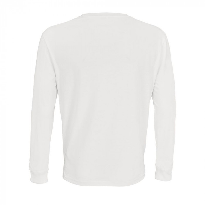 Футболка унисекс с длинным рукавом Pioneer LSL, белая, размер XXL