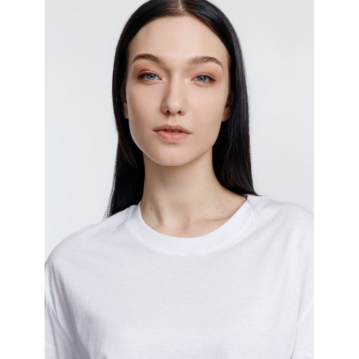 Футболка унисекс с длинным рукавом Pioneer LSL, белая, размер XXL