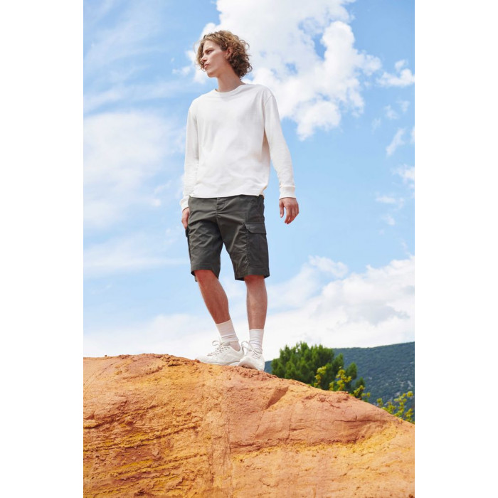 Футболка унисекс с длинным рукавом Pioneer LSL, красная, размер 3XL