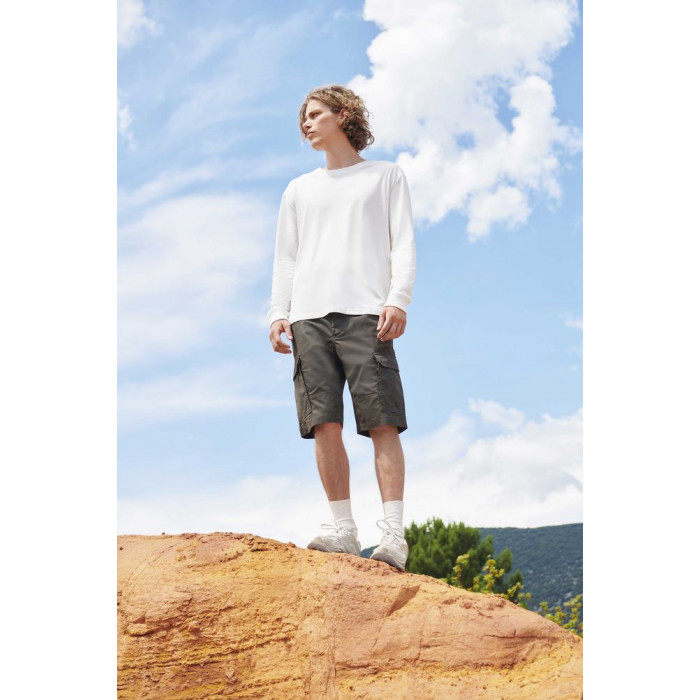 Футболка унисекс с длинным рукавом Pioneer LSL, темно-синяя, размер XXL