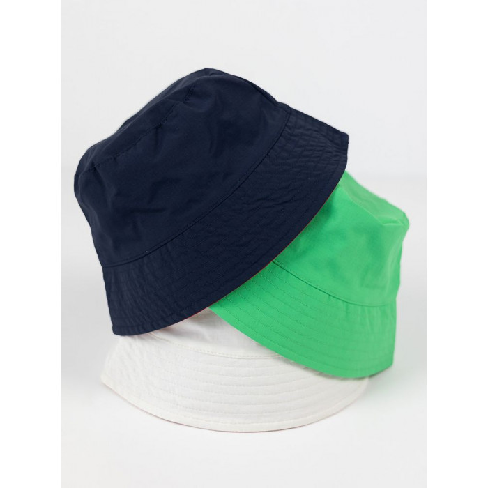 Панама Nylon двусторонняя, черная с хаки, размер M/L