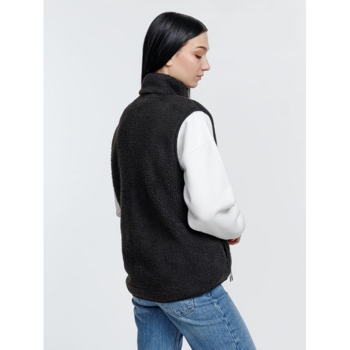 Жилет унисекс Fury BW, темно-серый (графит), размер XXL