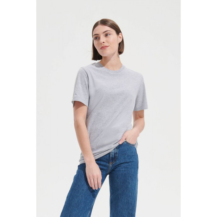 Футболка унисекс Tuner, светло-серый меланж, размер XXL